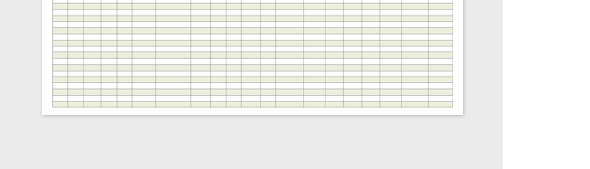 人事档案台账excel模板