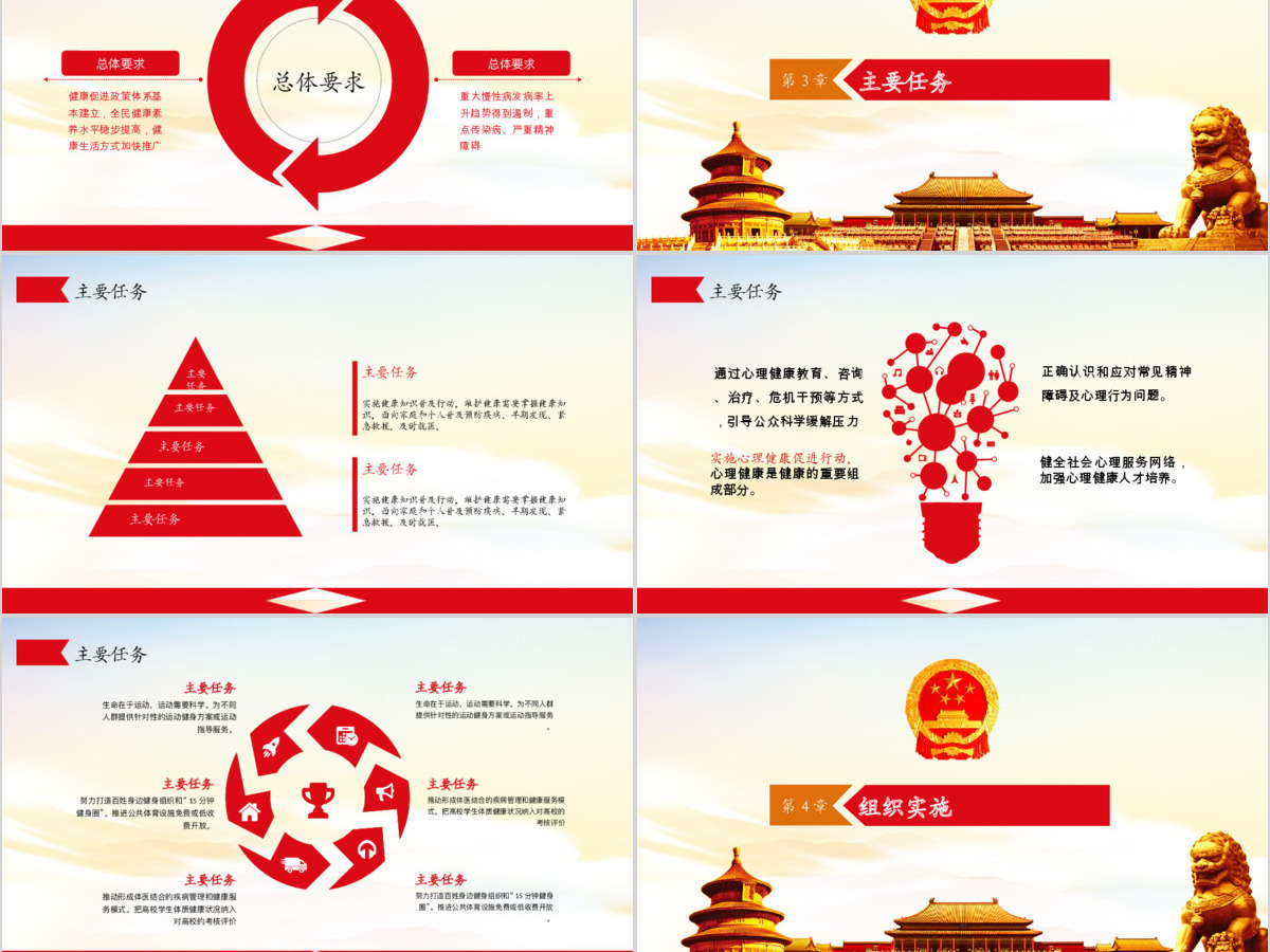 关于实施健康中国行动的意见健康中国2030规划纲要党政党课PPT 关于实施健康中国行动的意见健康中国2030规划纲要党政党课PPT