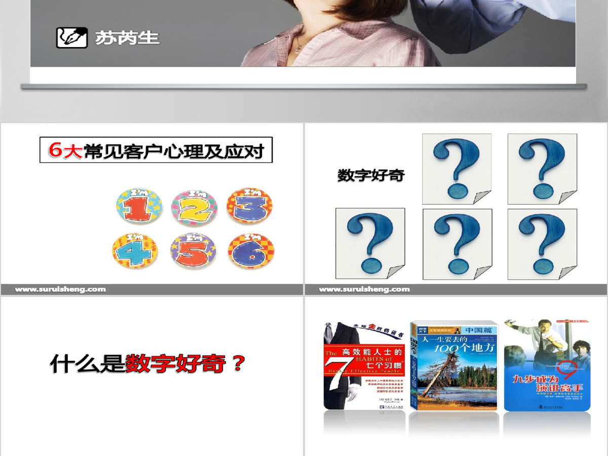 销售汇报PPT模板免费下载