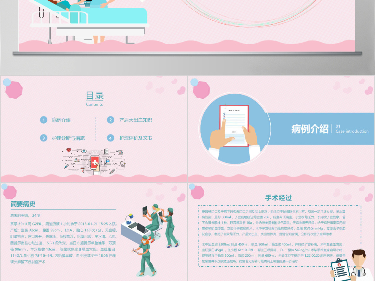 产后大出血护理查房PPT 产后大出血护理查房PPT