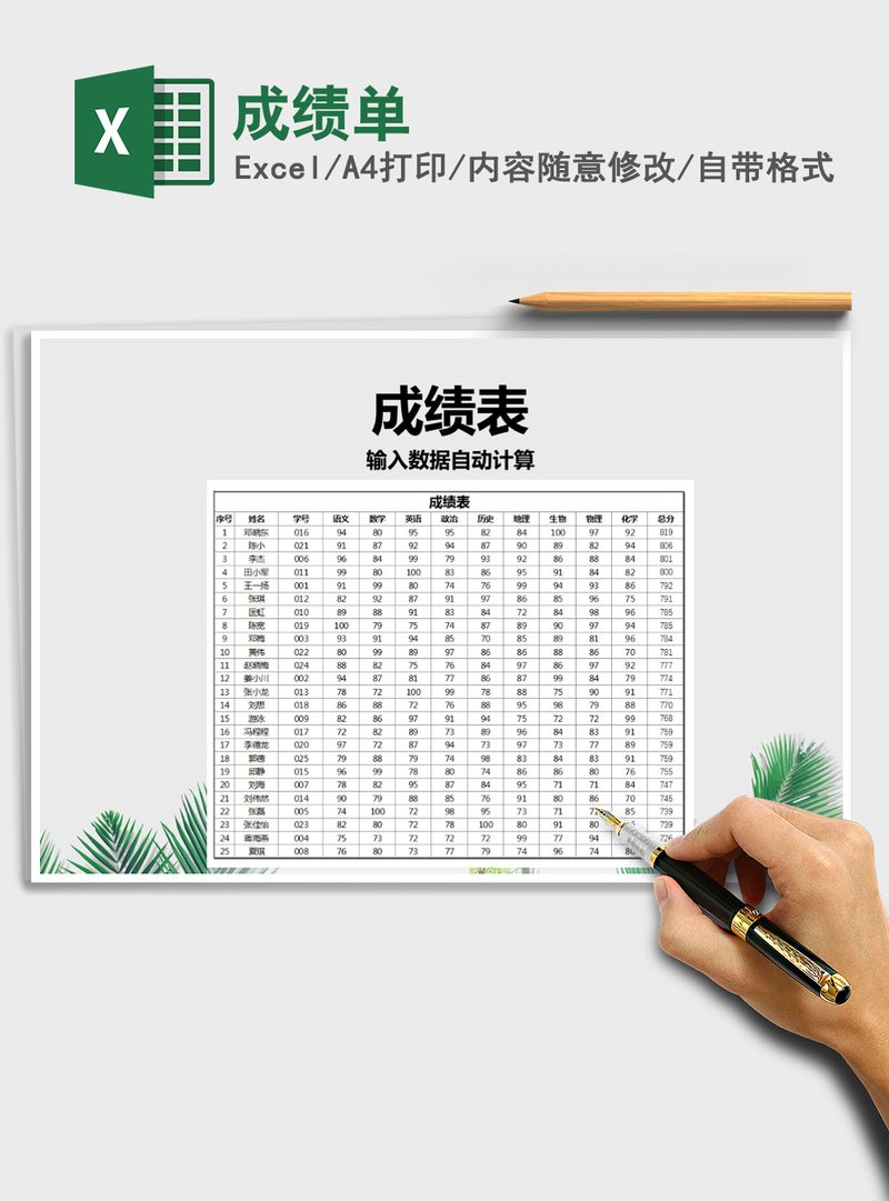 2021年成绩单 2021年成绩单