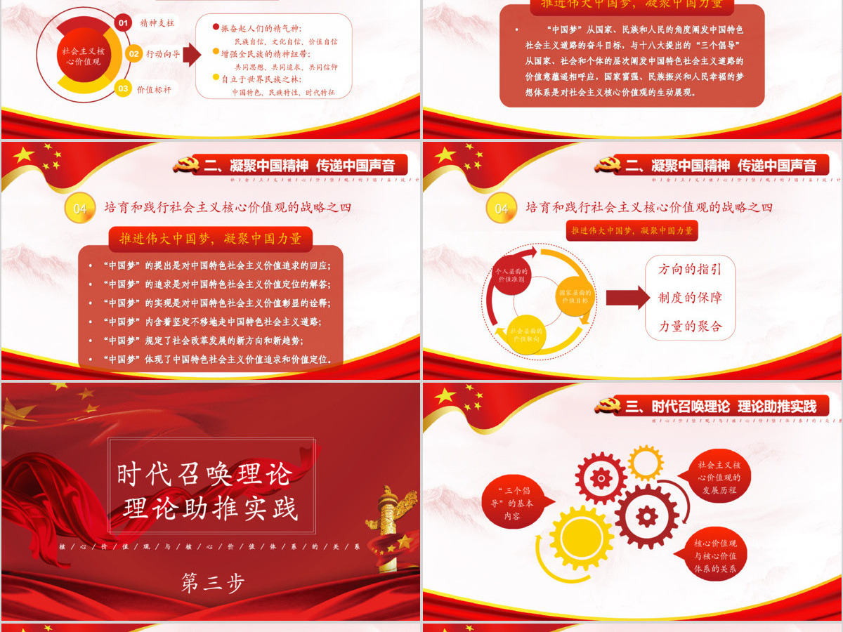社会主义核心价值观党课学习PPT模版 社会主义核心价值观党课学习PPT模版