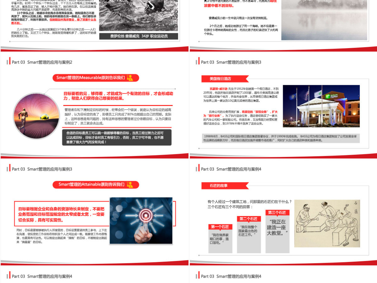 目标管理之smart原则企业培训PPT模板