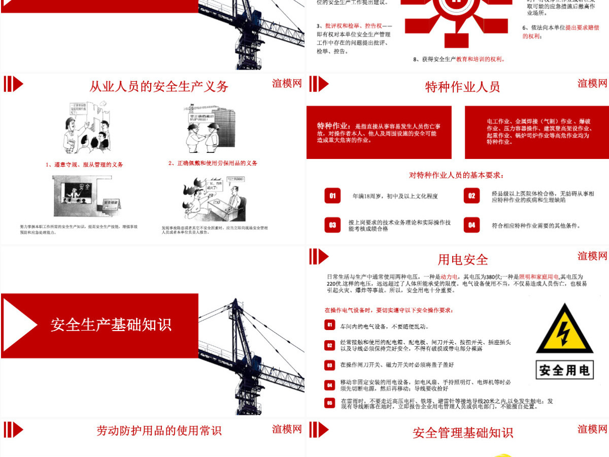 红色商务风企业安全生产管理培训安全管理PPT模板 红色商务风企业安全生产管理培训安全管理PPT模板