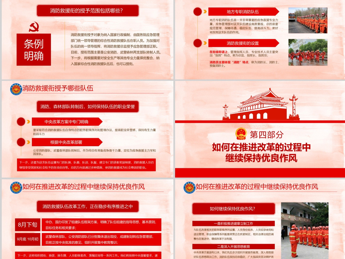 消防救援衔条例2PPT