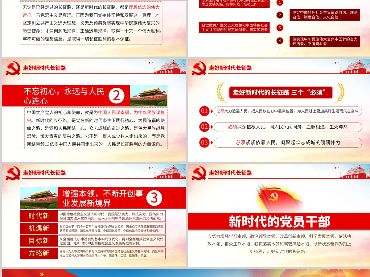 纪念长征胜利85周年弘扬伟大长征精神PPT-含讲稿