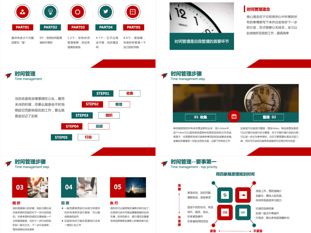 企业管理员工团队自我管理公司培训模板