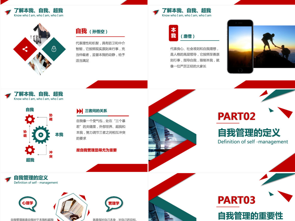 企业管理员工团队自我管理公司培训模板