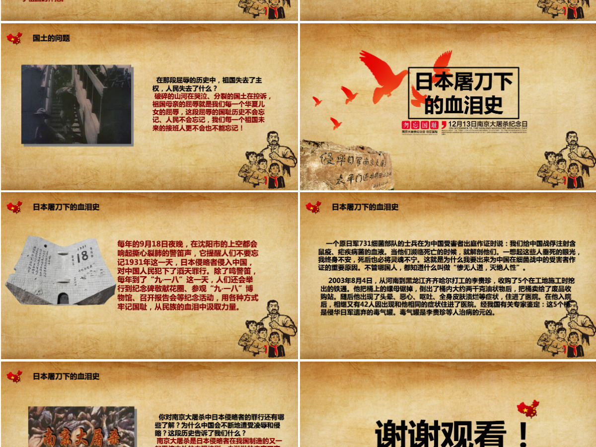 勿忘国耻振兴中华政府建党PPT 勿忘国耻振兴中华政府建党PPT