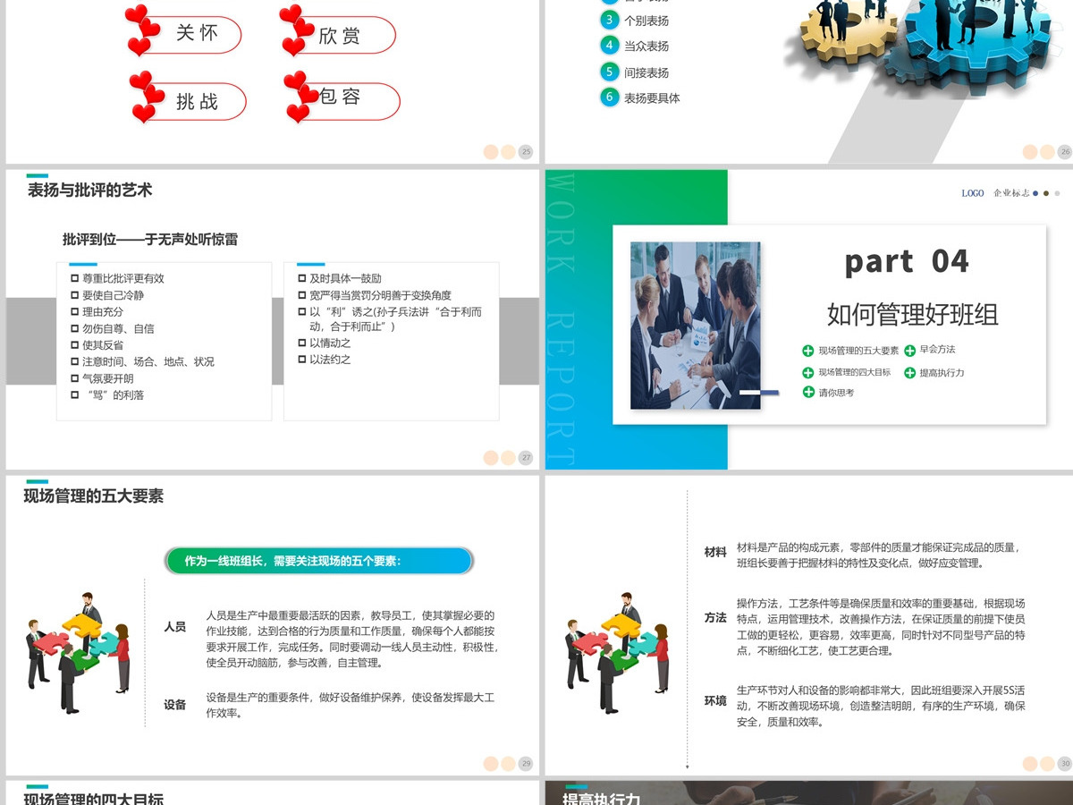 2022经理工作能力提升课程简约风基层管理者班组长店长经理工作能力领导力培训PPT