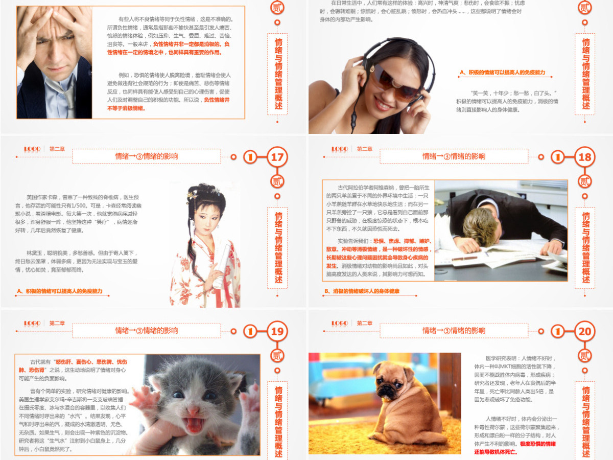企业员工情绪管理培训指南PPT模板幻灯片 企业员工情绪管理培训指南PPT模板幻灯片