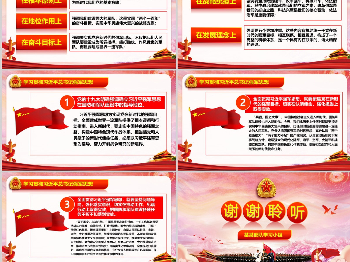 中国人民解放军新一代共同条令精讲解读PPT 中国人民解放军新一代共同条令精讲解读PPT