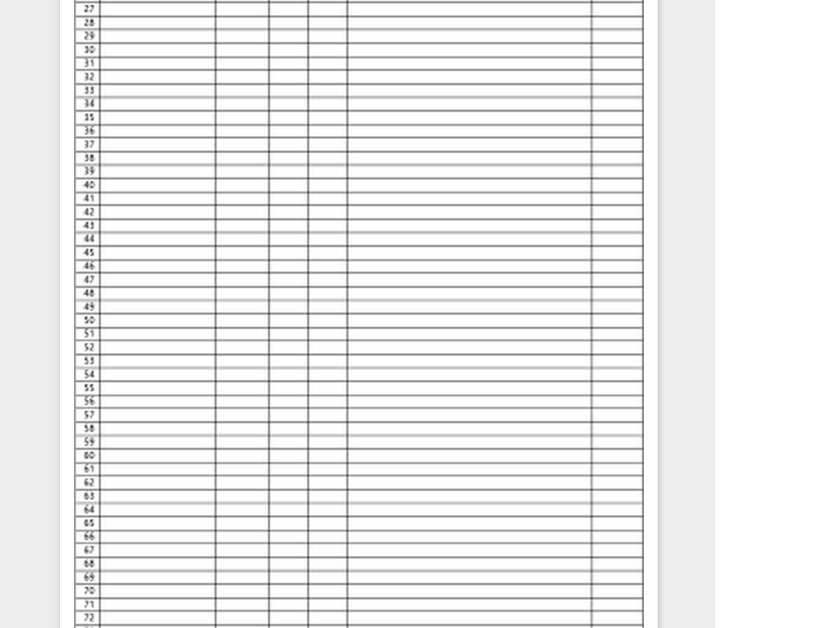 学生家庭住址情况统计Excel模板