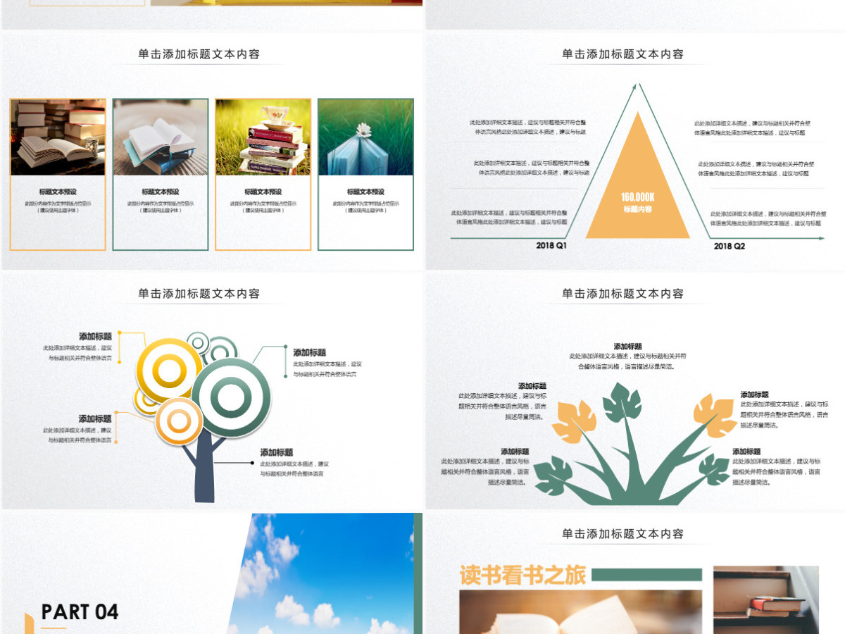 原创读书分享好书推荐快乐阅读读好书PPT模板 原创读书分享好书推荐快乐阅读读好书PPT模板