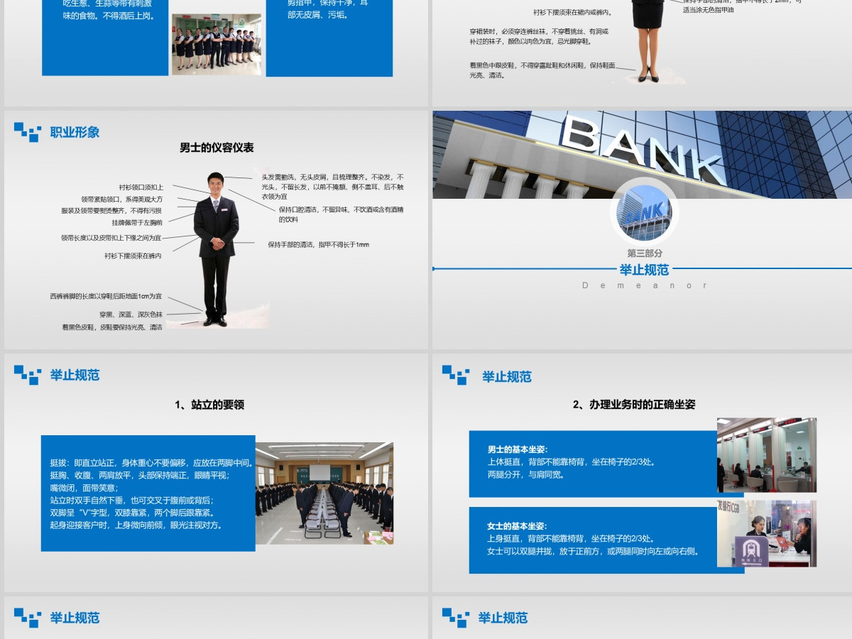 2020年银行礼仪培训PPT课件