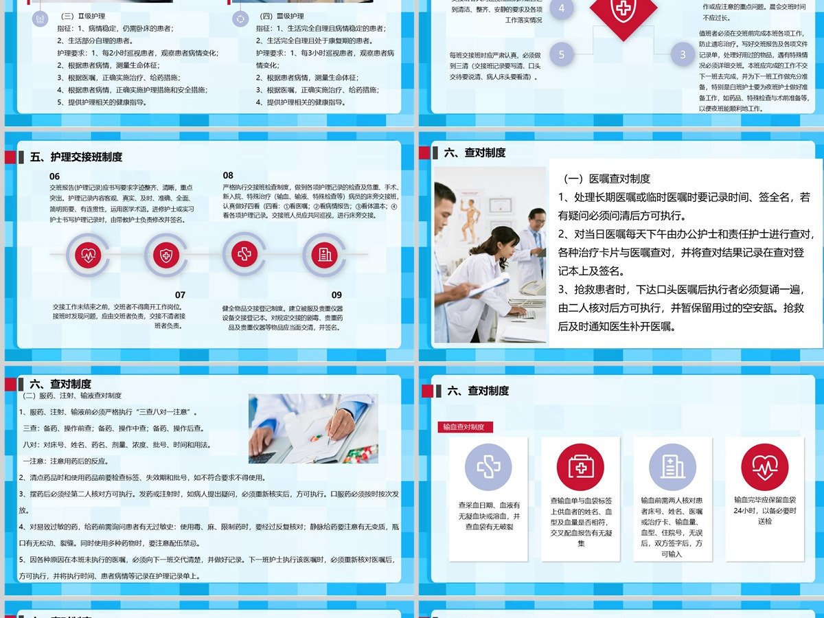 2022十八项护理核心制度简约医疗风护理制度通用PPT 2022十八项护理核心制度简约医疗风护理制度通用PPT