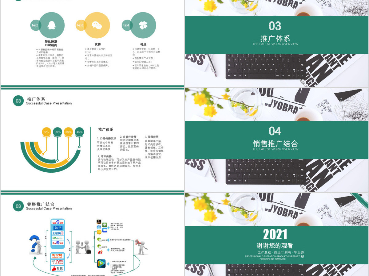 文艺小清新完整内容运营总结ppt模板 文艺小清新完整内容运营总结ppt模板