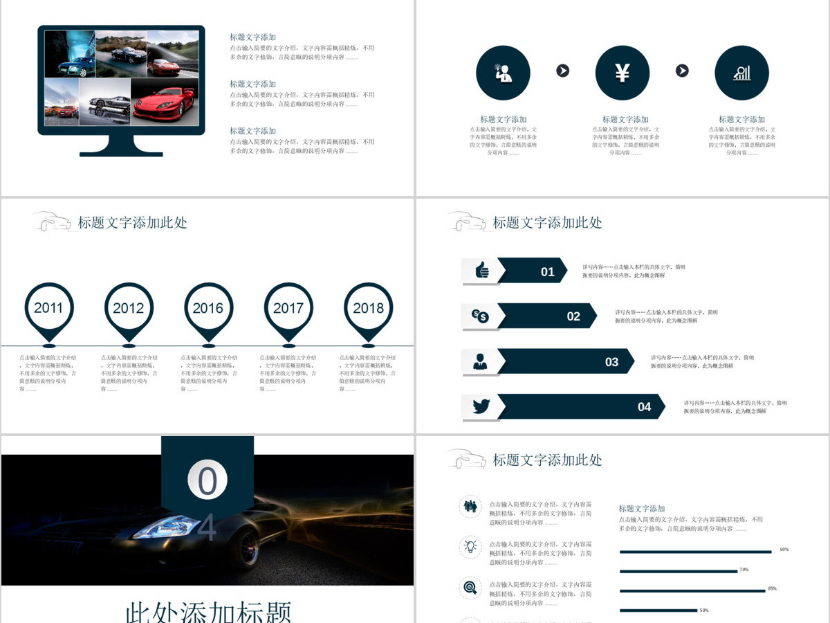 汽车保养汽车4S店汽车维修汽车美容PPT