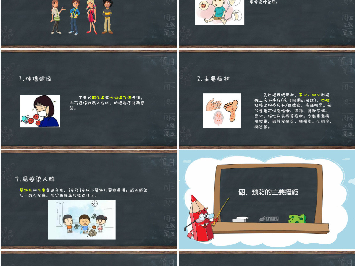 春季预防传染病PPT课件健康安全教育