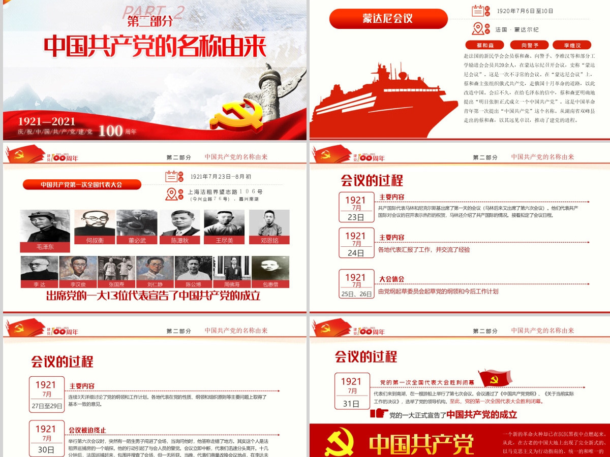 2021建党百年党史党课党性党务党员党建--含讲稿