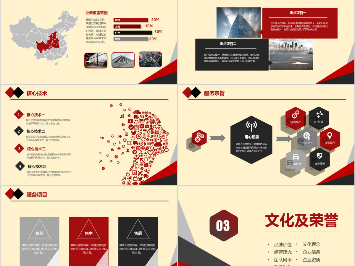 2019公司宣传推广简介PPT模板