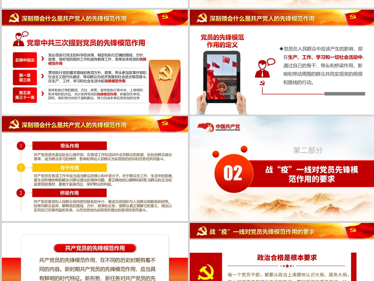 原创疫情防控微党课不忘初心发挥党员先锋模范作用ppt 原创疫情防控微党课不忘初心发挥党员先锋模范作用ppt