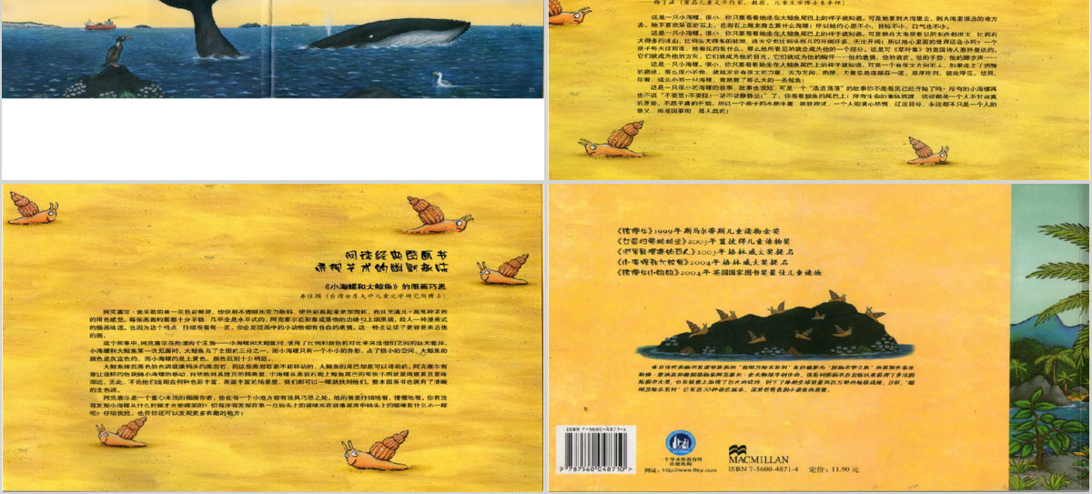 小海螺和大鲸鱼幼儿绘本教育课件