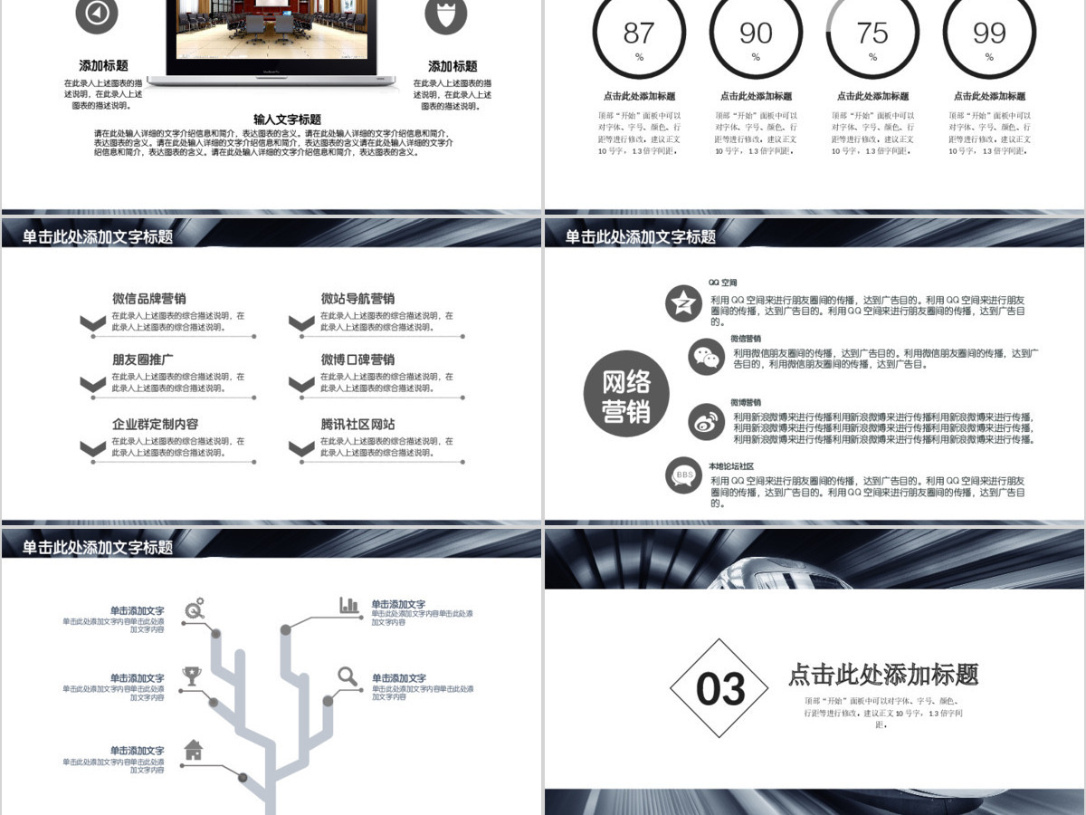 铁路高铁工作汇报PPT