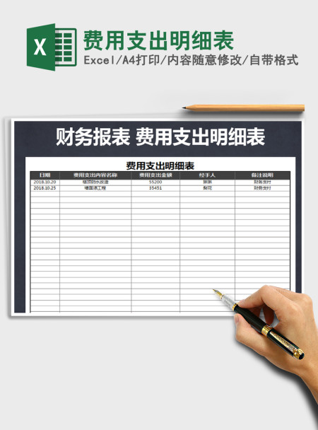 2021年费用支出明细表