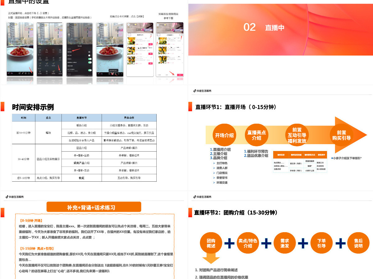 抖音直播要点PPT 抖音直播要点PPT