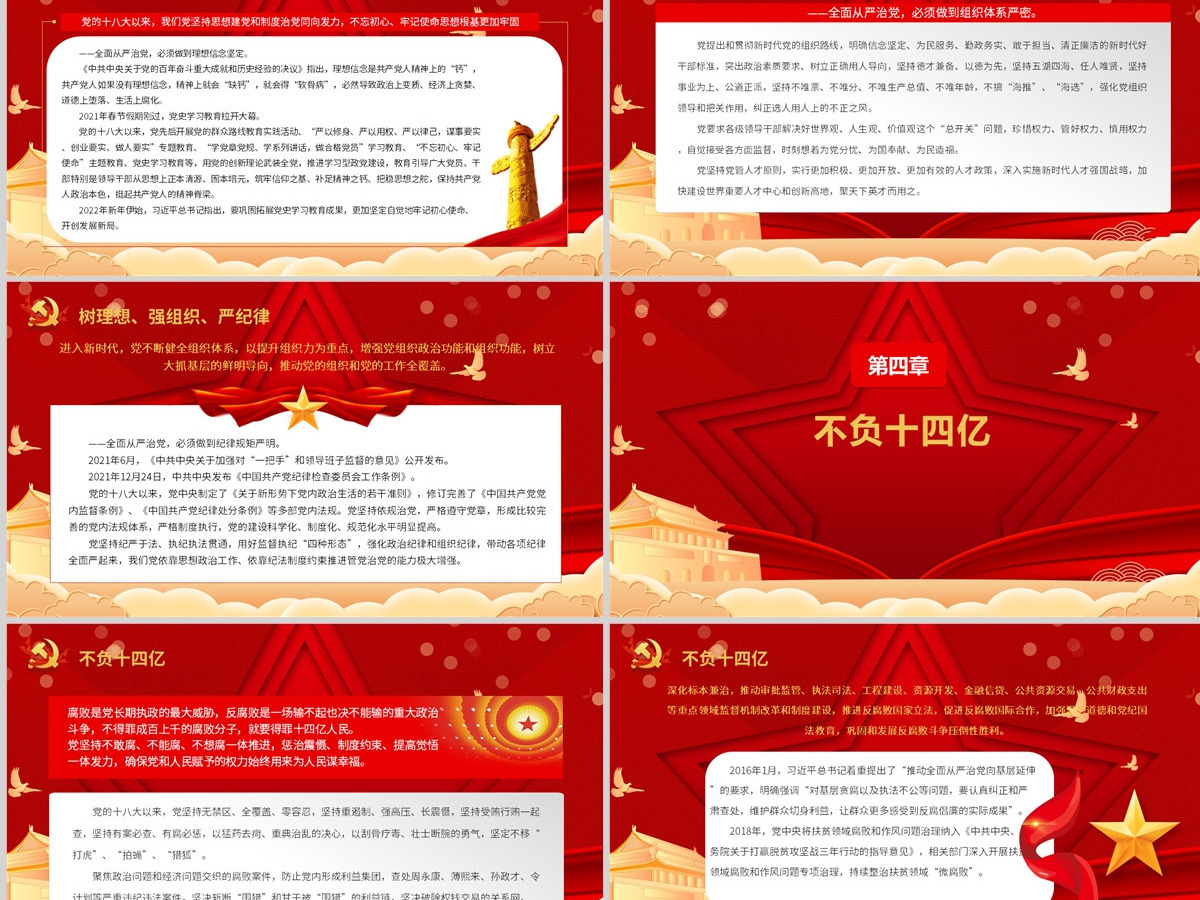 全面从严治党永远在路上红色政党风党员干部深入学习十九届中央纪委六次全会重要讲话专题党课课件模板PPT-含讲稿 全面从严治党永远在路上红色政党风党员干部深入学习十九届中央纪委六次全会重要讲话专题党课课件模板PPT-含讲稿