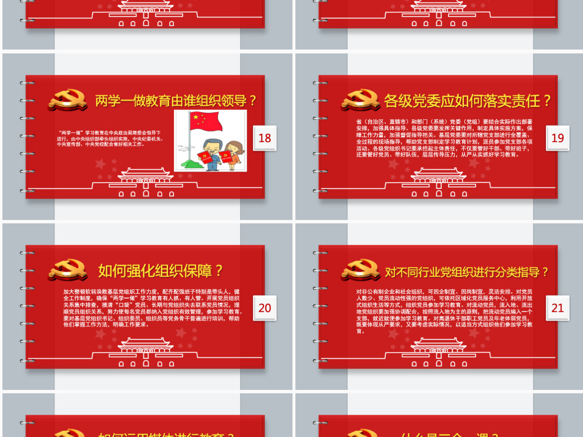 精品90页党课党员应知应会两学一做PPT 精品90页党课党员应知应会两学一做PPT