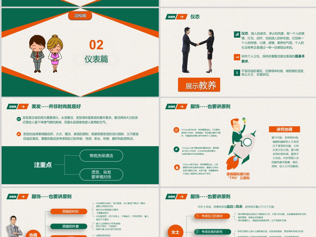 礼仪为重职场商务礼仪培训