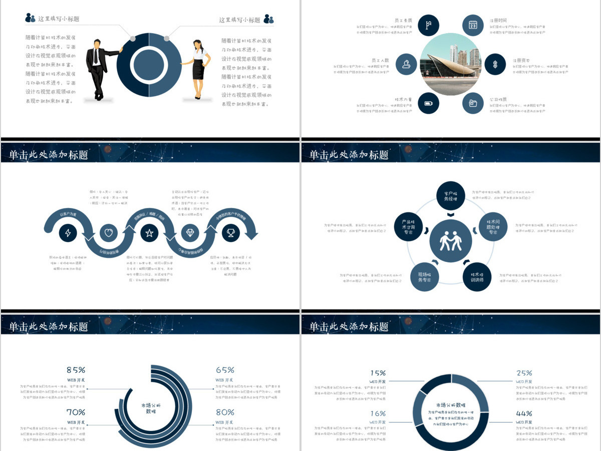 时尚商务公司年终工作汇报计划总结PPT 时尚商务公司年终工作汇报计划总结PPT