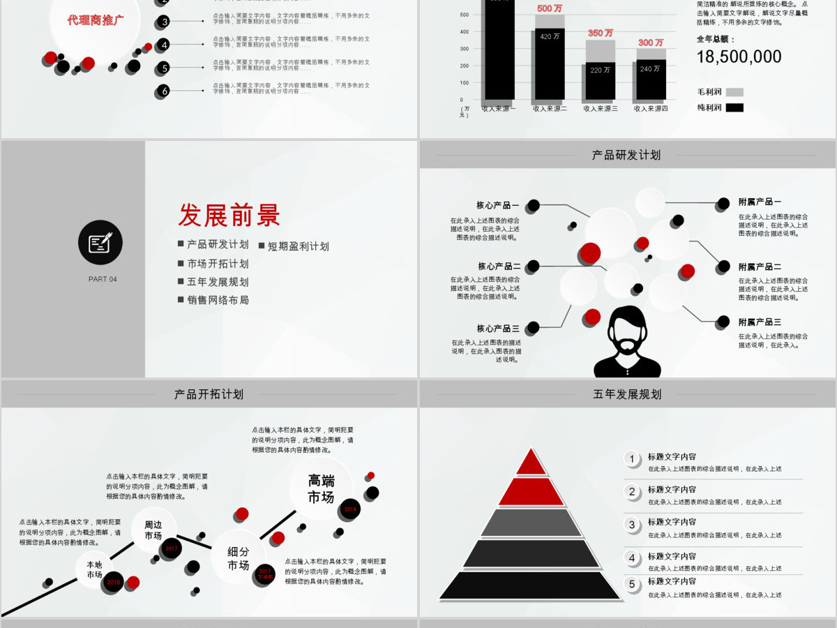 创业融资招商商业计划书动态PPT模板下载