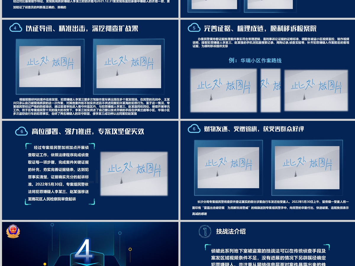 长沙分局自行车被盗案汇报PPT