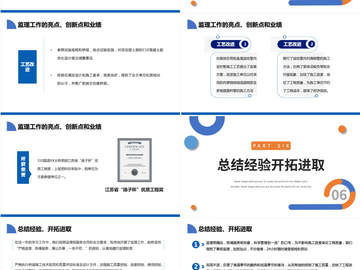 2022监理述职报告简约商务风监理工作汇报工作述职报告课件模板PPT 2022监理述职报告简约商务风监理工作汇报工作述职报告课件模板PPT
