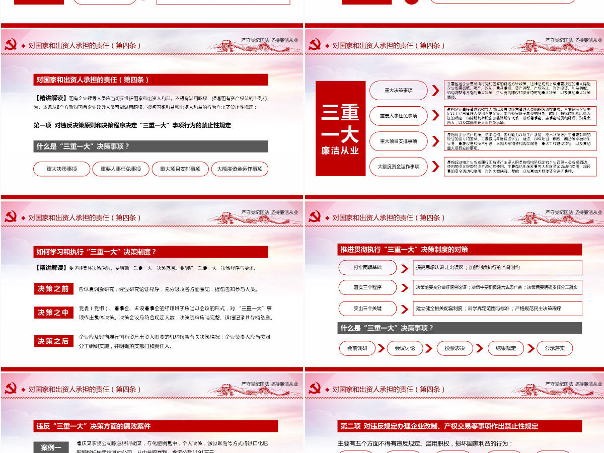 严守党纪国法坚持廉洁从业廉政PPT课件