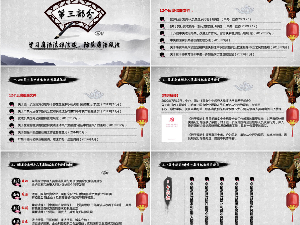 人民的名义廉洁从业ppt培训课程