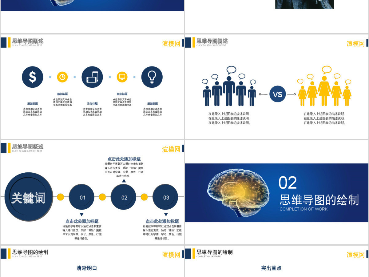 思维导图培训ppt模板思维导图学习ppt 思维导图培训ppt模板思维导图学习ppt