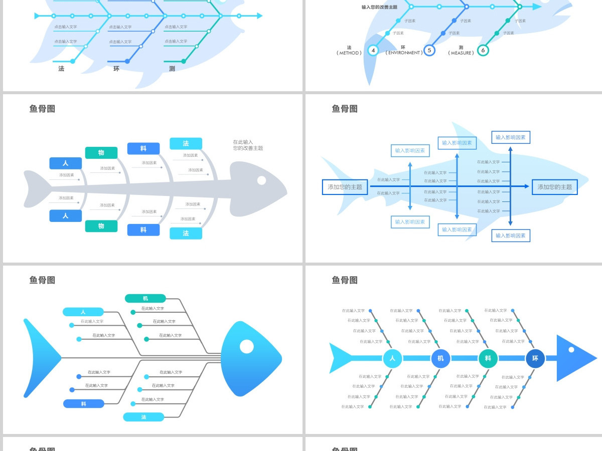 原创QC小组品管圈常用数据图表成果汇报ppt-版权可商用