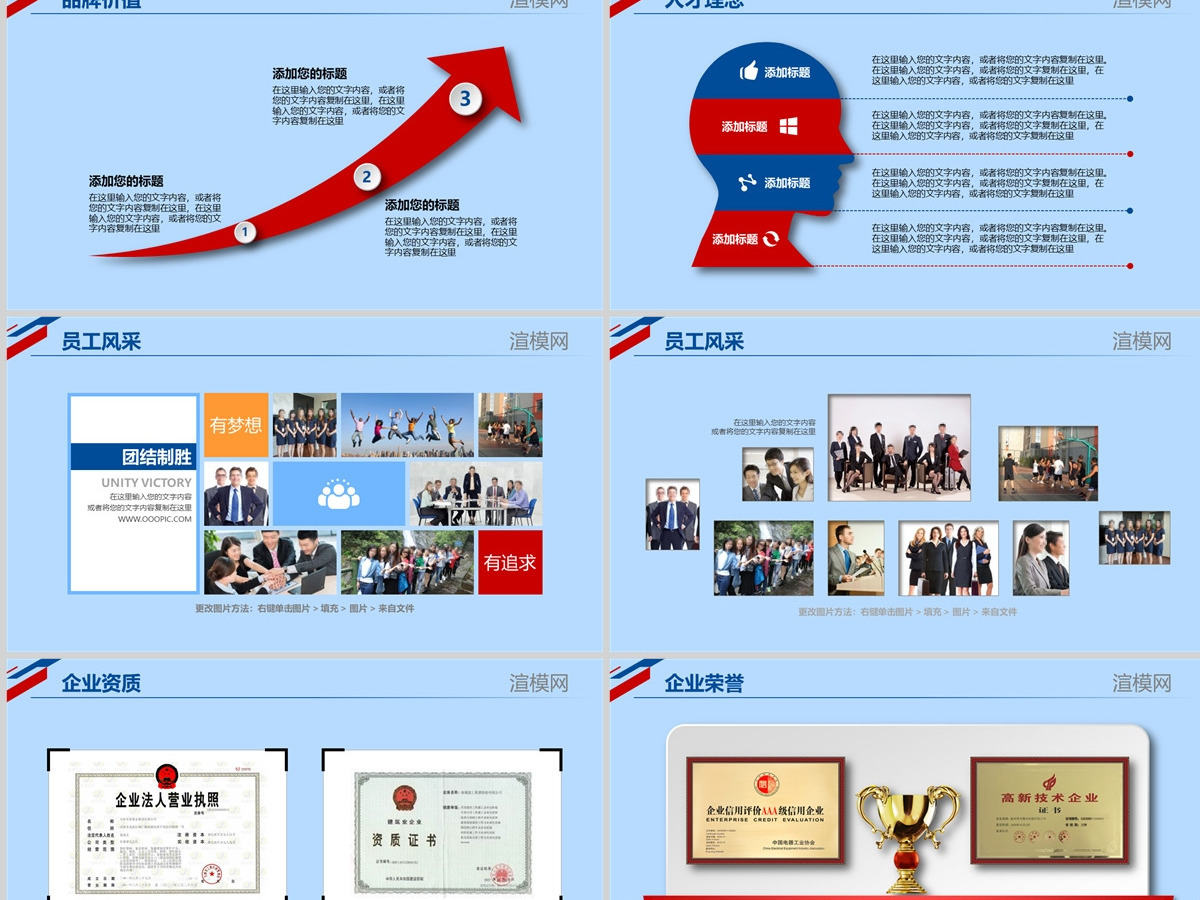 2024公司简介PPT模板