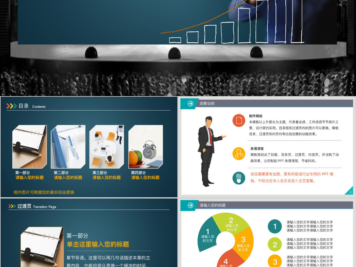 原创市场营销工作总结报告总结业绩提升PPT 原创市场营销工作总结报告总结业绩提升PPT