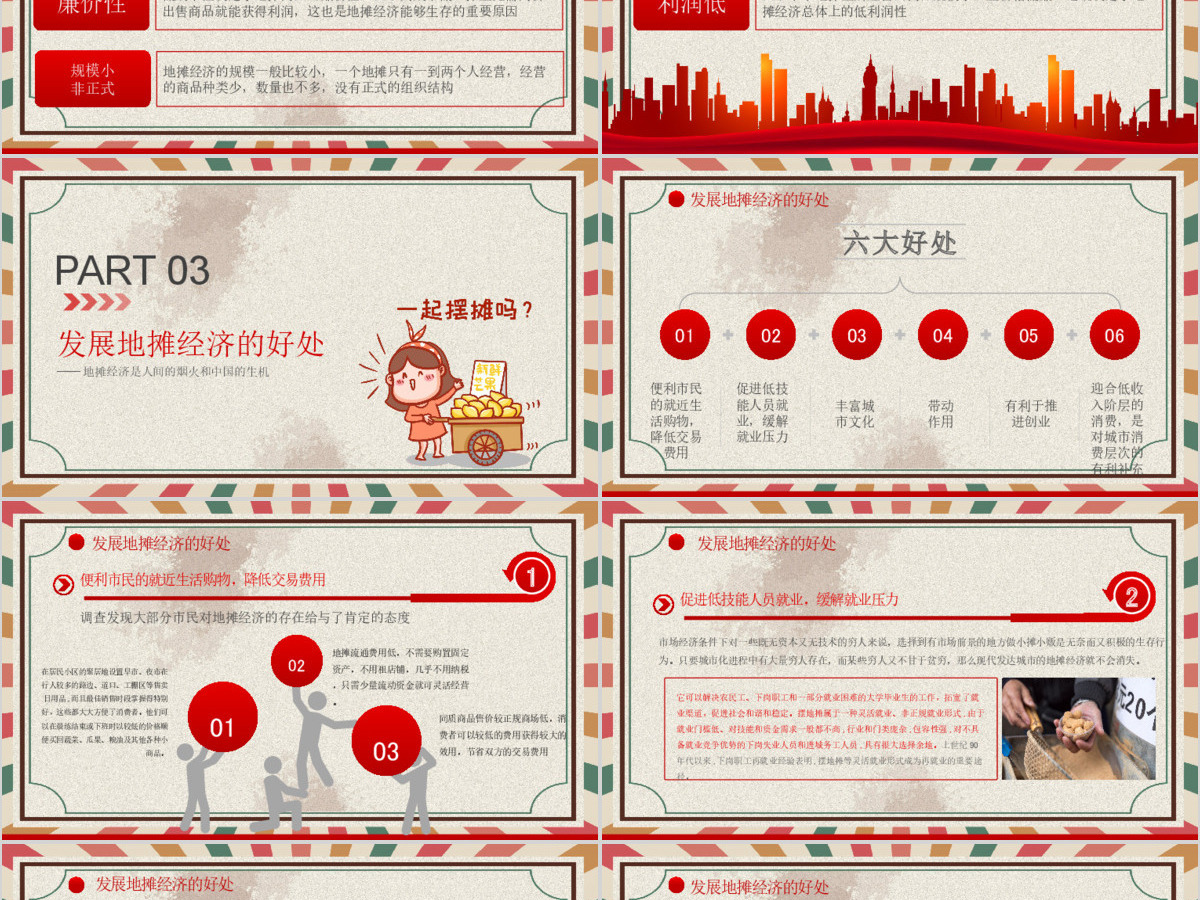 2020创意复古风地摊经济解读PPT 2020创意复古风地摊经济解读PPT