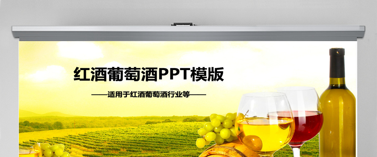 葡萄酒红酒行业销售计划总结PPT模版 葡萄酒红酒行业销售计划总结PPT模版
