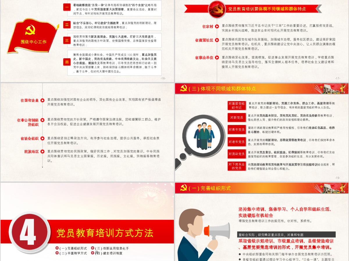 原创2019全国党员教育培训工作规划PPT 原创2019全国党员教育培训工作规划PPT