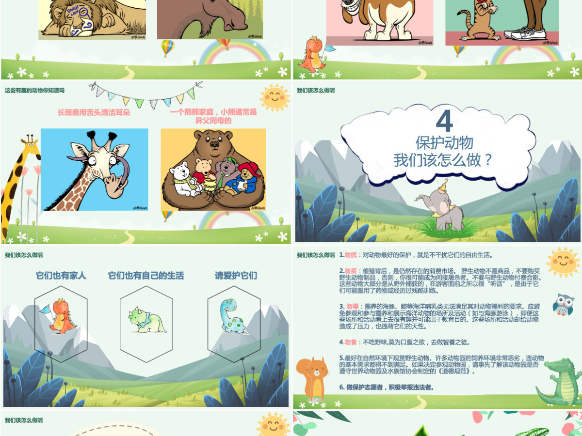 世界动物日爱护动物从我做起 世界动物日爱护动物从我做起