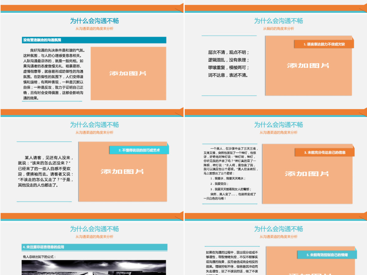 原创企业实用新员工入职培训之如何提高沟通技能PPT 原创企业实用新员工入职培训之如何提高沟通技能PPT
