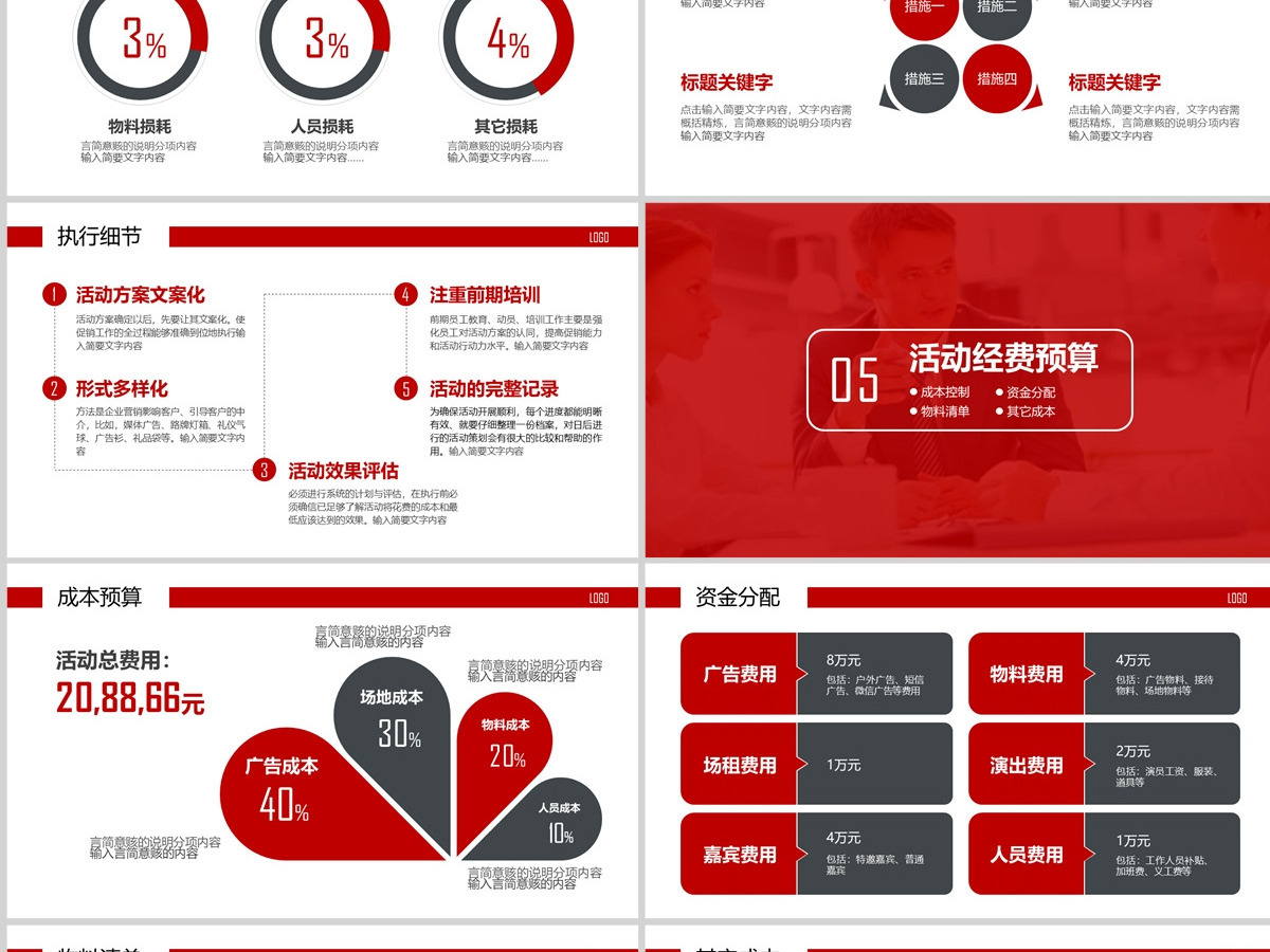 2023活动策划品牌推广方案书PPT模板幻灯片