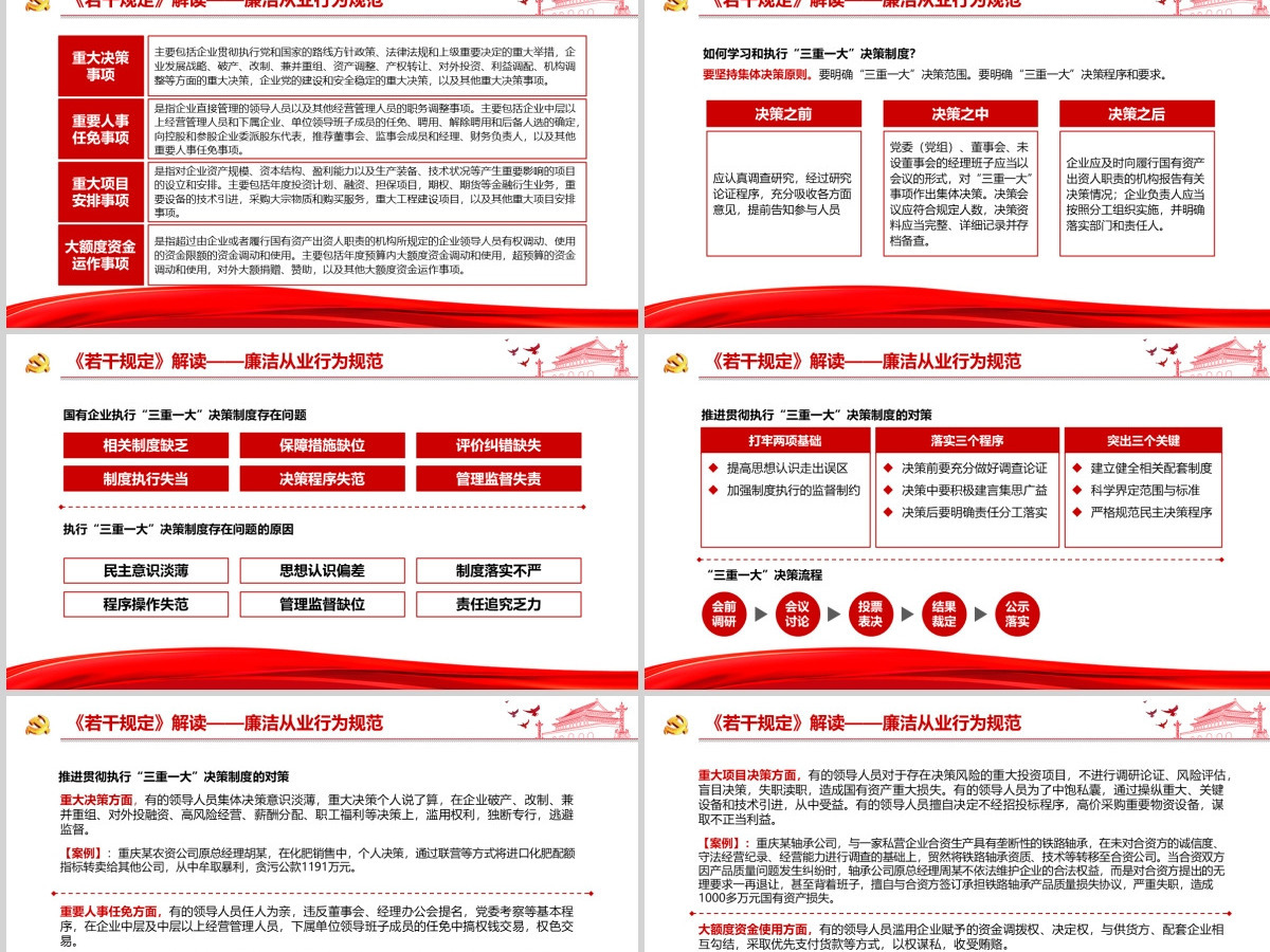廉政教育警示教育党员干部廉洁从业PPT